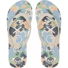 flip flops Roxy tahiti Black/Pink/Soft Lime