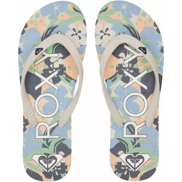 flip-flops Roxy tahiti Black/Pink/Soft Lime