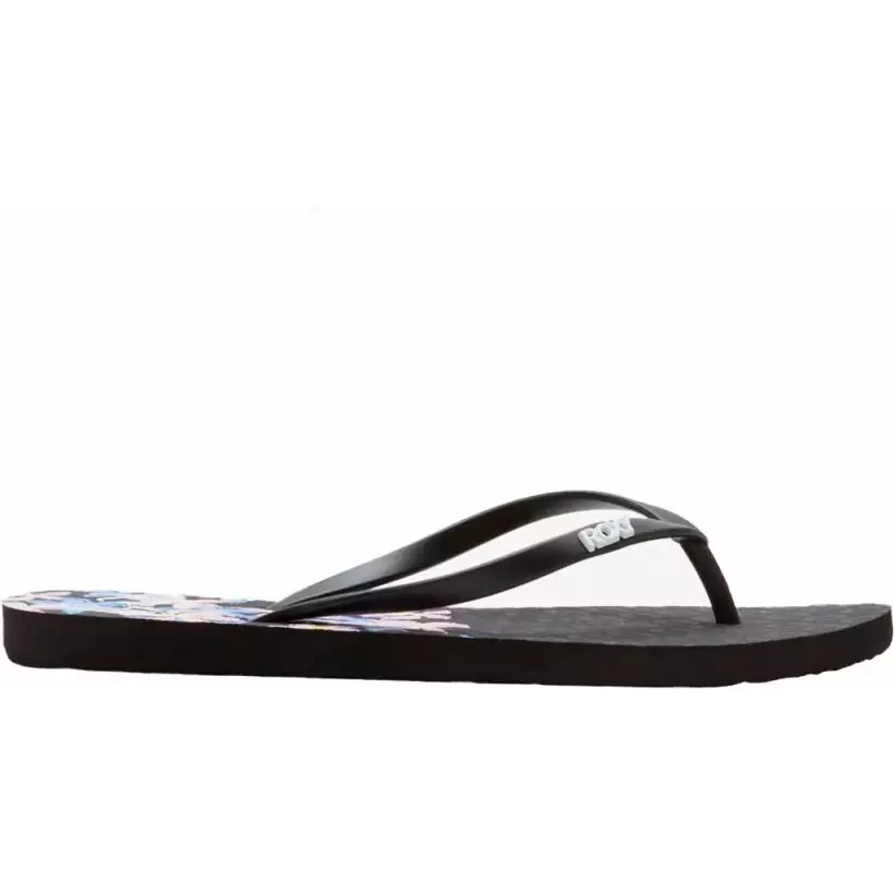 Chanclas Roxy Viva Stamp Black/Boysenberry