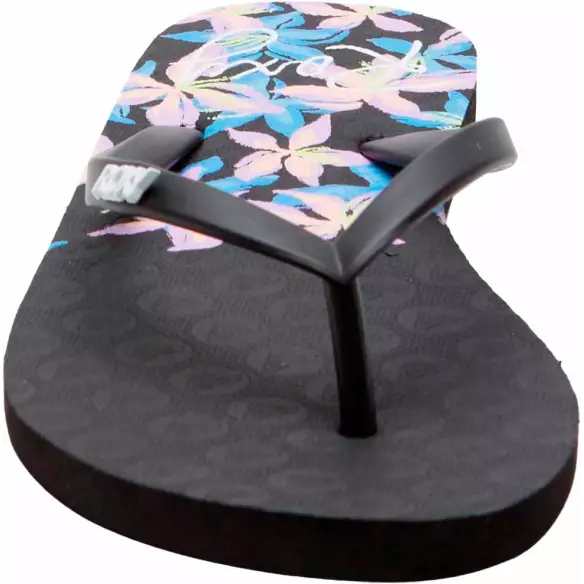 Chanclas Roxy Viva Stamp Black/Boysenberry