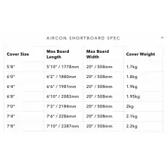 boardbag Ocean & Earth Aircon shortboard 2