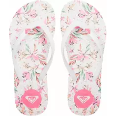 Tongs Roxy By the Sea White/Pink