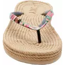 Chanclas Roxy South Beach Black/Pink/Soft Lime