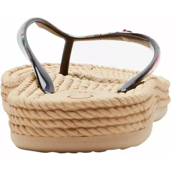 Flip Flops Roxy South Beach Black/Pink/Soft Lime