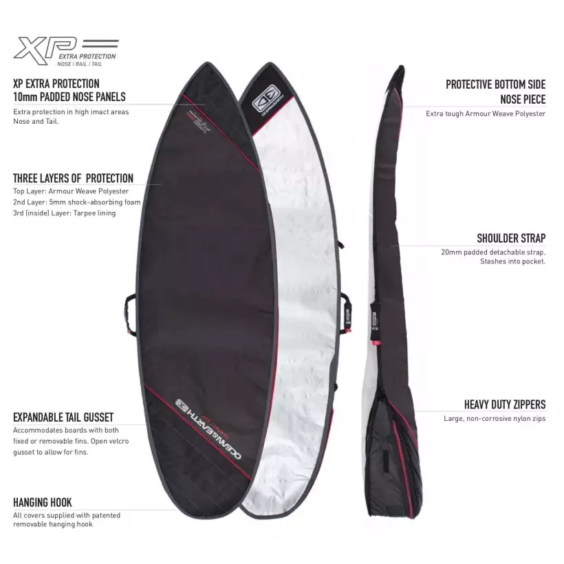 Ocean & Earth Barry Compact Day Shortboard cover