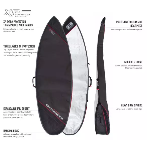 boardbag Ocean & earth Compact Day Shortboard boardbag Ocean & earth Compact Day Shortboard