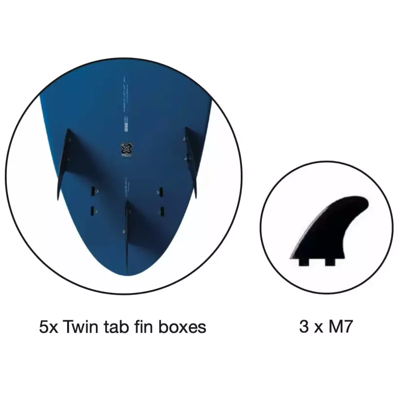 Surfbretter NSP funboard Elements 