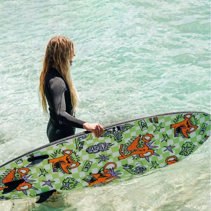 Tavola da surf softboard Ocean & Earth EZI-Rider Fish