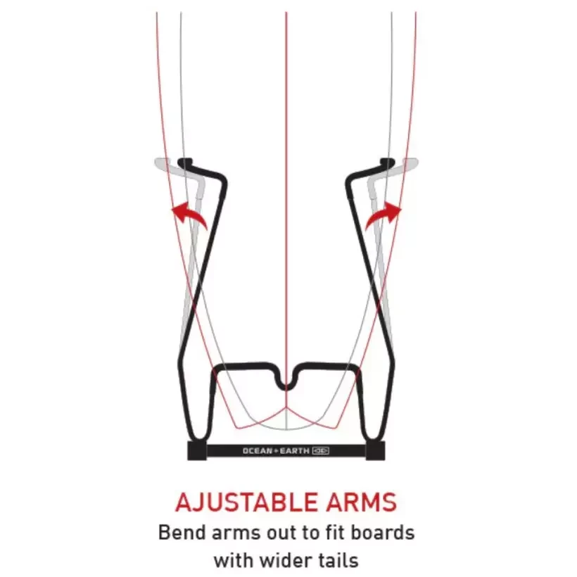 Soporte para tabla de surf Ocean & Earth Vertical Display Rack