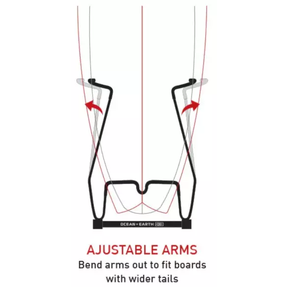 Halterung für surfboards Ocean & Earth Vertical Display Rack Halterung für surfboards Ocean & Earth Vertical Display Rack
