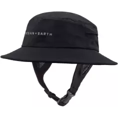 Sombrero Ocean & Earth Bingin Surf Hat Soft Peak Black