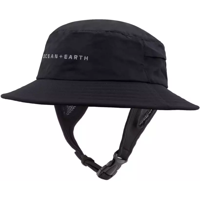 Chapeau Ocean & Earth Bingin Surf Hat Soft Peak Black