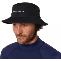 Cappello Ocean & Earth Bingin Surf Hat Soft Peak Black 2