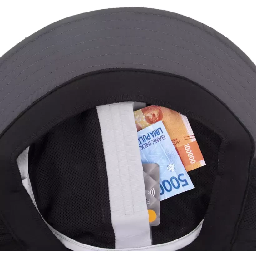 Cappello Ocean & Earth Indo Surf hat Stiff Peak Grey