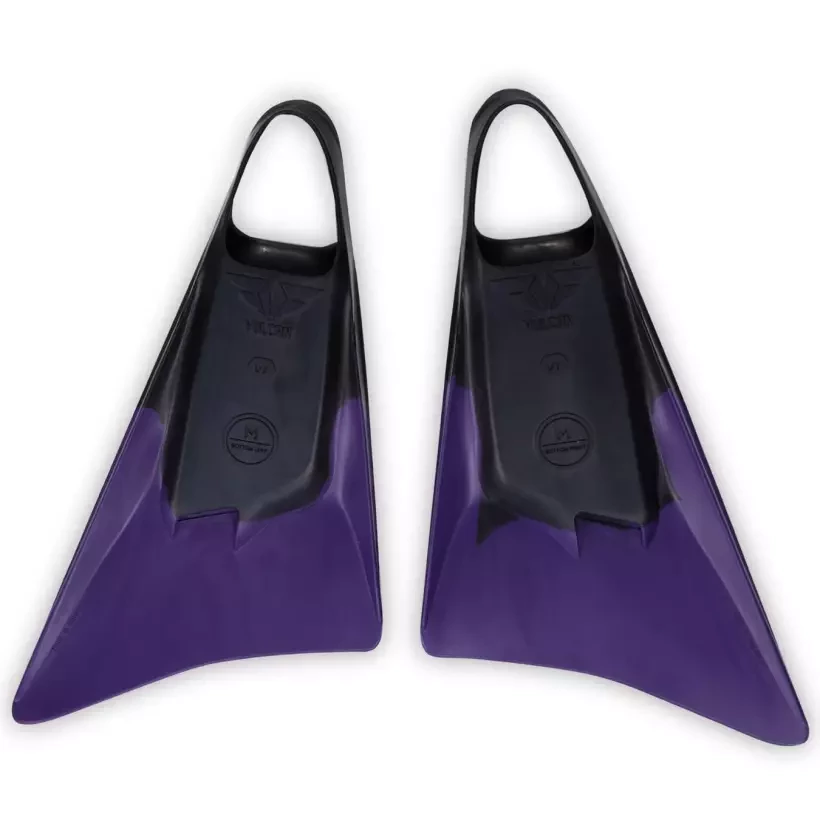 Flossen bodyboard Pride Vulcan V1 Schwarz/Lila