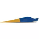 Aletas Bodyboard Pride Vulcan V1 Amarillo/Azul
