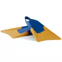 Aletas Bodyboard Pride Vulcan V1 Amarillo/Azul