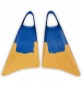 Aletas Bodyboard Pride Vulcan V1 Amarillo/Azul