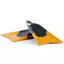 Aletas de Bodyboard Pride Vulcan V2 Gris/Amarillo