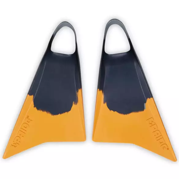 Pé de pato bodyboard Pride Vulcan V2 Cinza/Amarelo