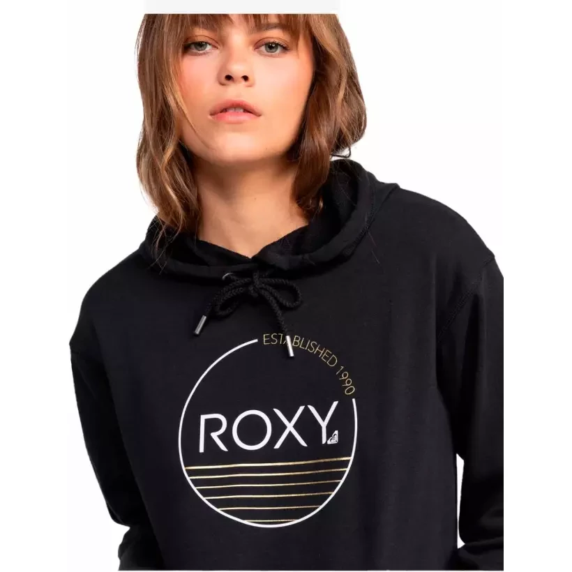 Sudadera Roxy Surf Stoked Anthracite