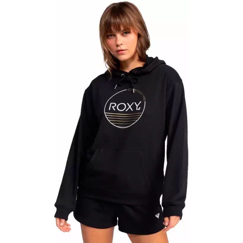 Sudadera Roxy Surf Stoked Anthracite