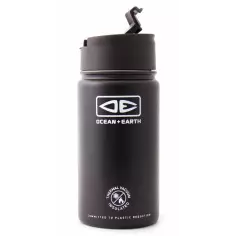 Ocean & Earth 350ml Insulated Flip Lid Coffee Mug Black