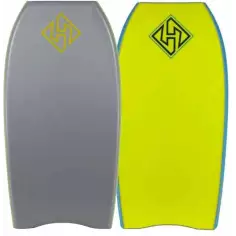 bodyboard Hubboards Hubb Firestarter PE Grey/Fluro Yellow