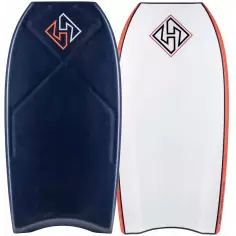 Planche de Bodyboard Hubboards Quad Core PP Sci Five Midnight Blue/White