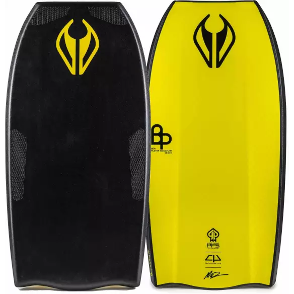 Prancha de bodyboard NMD Ben Player Quantum BAT PP Black/Yellow Prancha de bodyboard NMD Ben Player Quantum BAT PP Black/Yellow