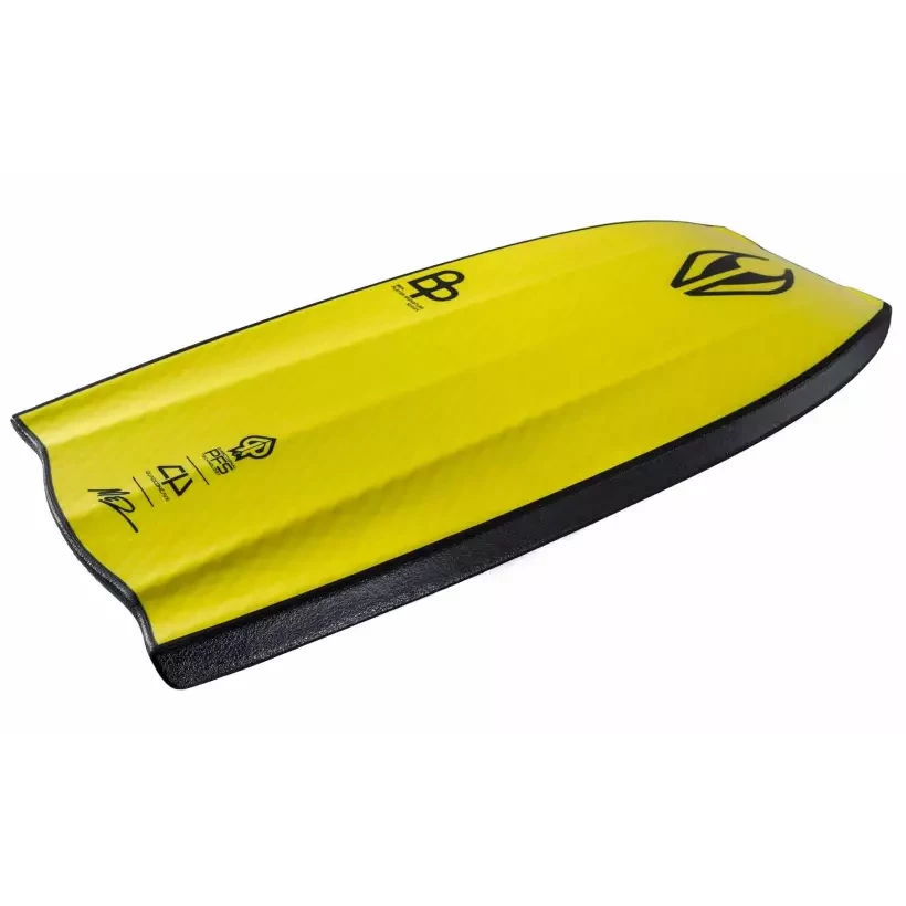 Prancha de bodyboard NMD Ben Player Quantum BAT PP Black/Yellow