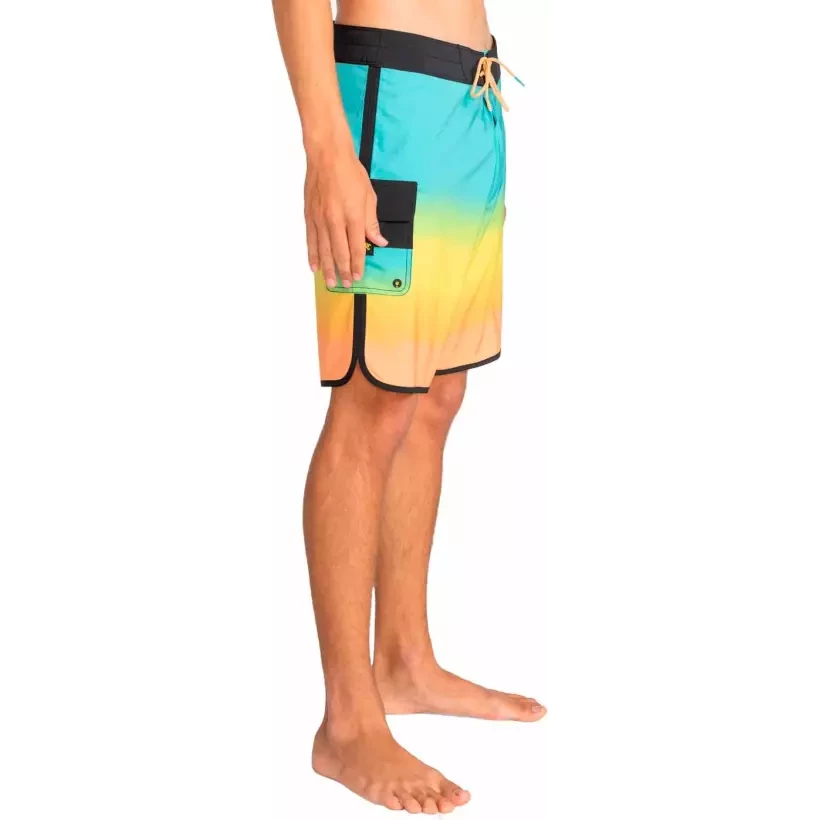 Billabong zwembroek Fade Pro Papaya