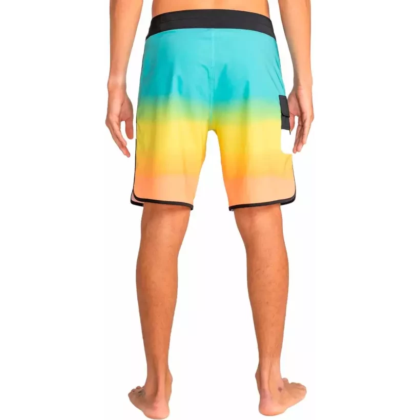 Maiô Billabong Fade Pro Papaya