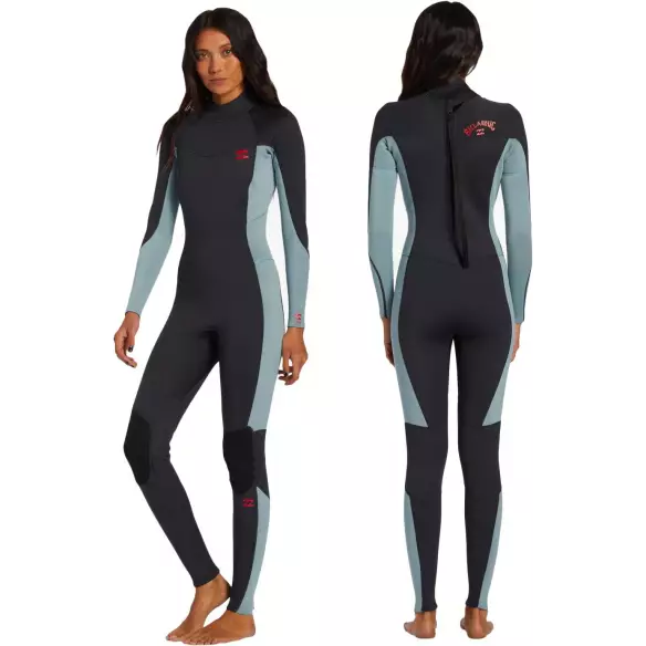 Neopren von Billabong Foil 4/3mm BZ Washed Black Neopren von Billabong Foil 4/3mm BZ Washed Black