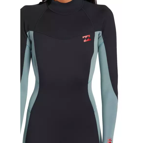 Neopren von Billabong Foil 4/3mm BZ Washed Black Neopren von Billabong Foil 4/3mm BZ Washed Black