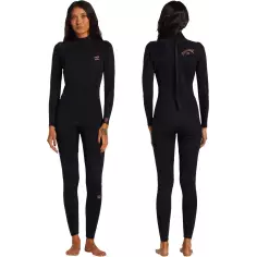 Pak wetsuit Billabong Foil 4/3mm BZ Black