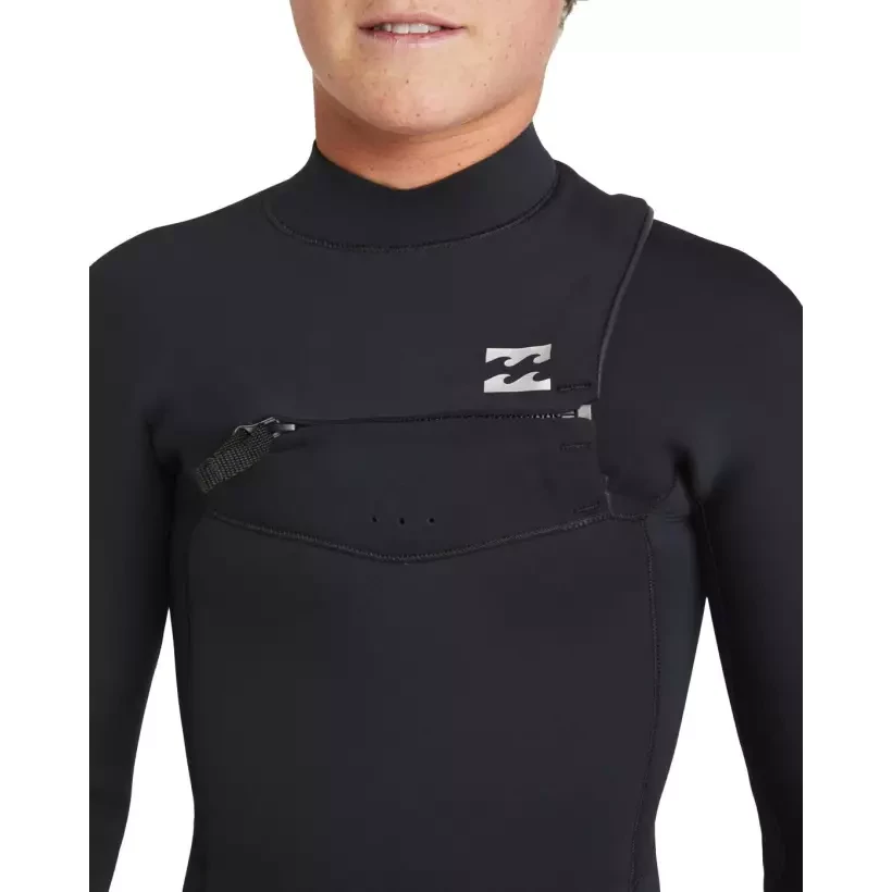 Traje neopreno Billabong Foil Youth 4/3mm CZ Black