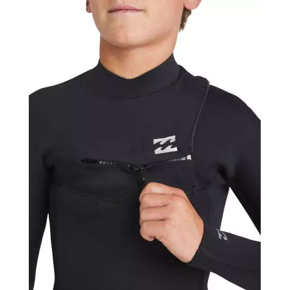 Muta surf Billabong Foil Youth 4/3mm CZ Black Muta surf Billabong Foil Youth 4/3mm CZ Black