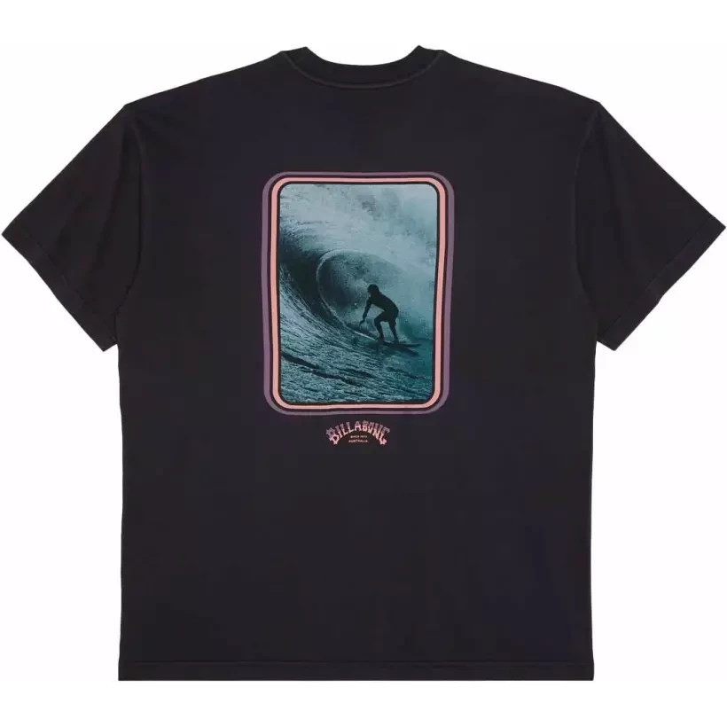 T-Shirt Billabong Collision Washed Black