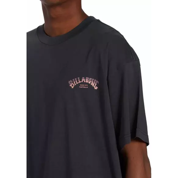 T-Shirt Billabong Collision Washed Black