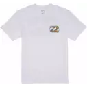 Camisa Billabong Crayon Wave white