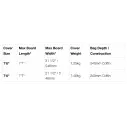 Boardbag FCS triple Travel 3 wheelies Funboard