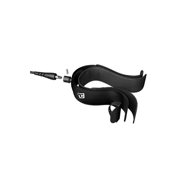 Creatures SuperLite Comp Surfboard Leash Black Silver