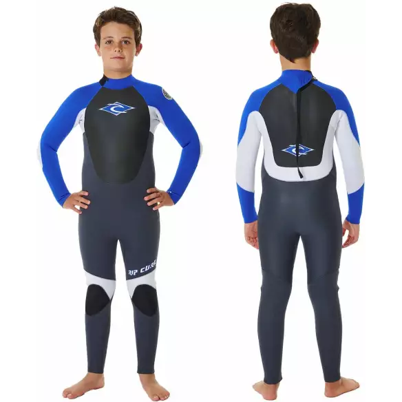 Neoprenanzug Rip Curl Omega 4/3mm Junior Blue Neoprenanzug Rip Curl Omega 4/3mm Junior Blue