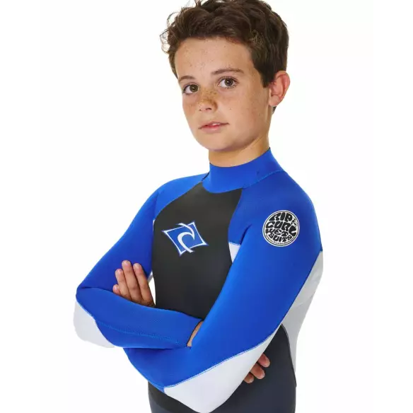 Muta surf  surf Rip Curl Omega 4/3mm Junior Blue Muta surf  surf Rip Curl Omega 4/3mm Junior Blue