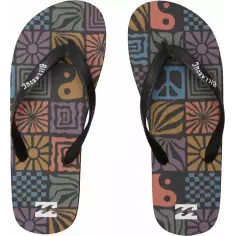 Tongs Billabong All Day Impact Print Chestnut