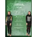 Wetsuit Rip Curl Omega dames 4/3mm Black