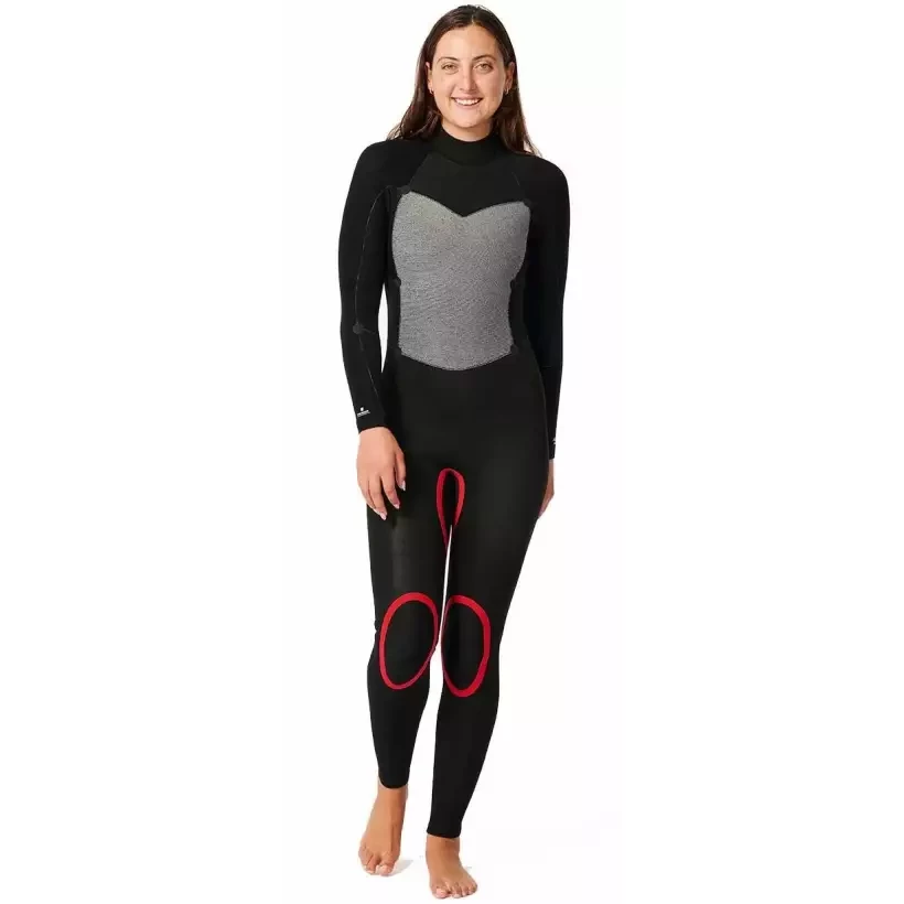 Wetsuit Rip Curl Omega dames 4/3mm Black