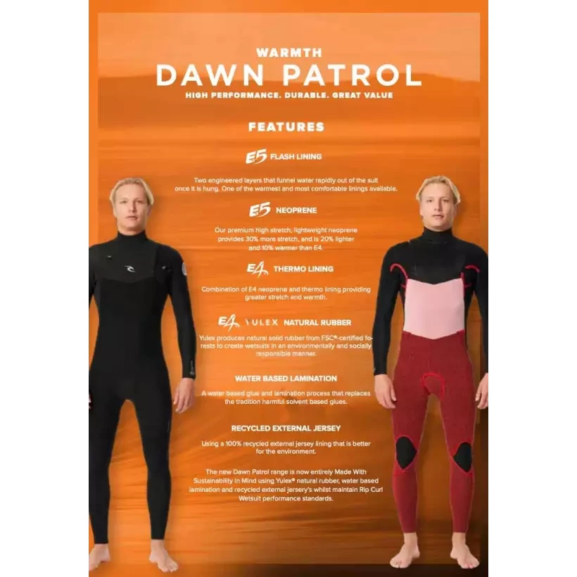 Combinaison Rip Curl Dawn Patrol 4/3mm