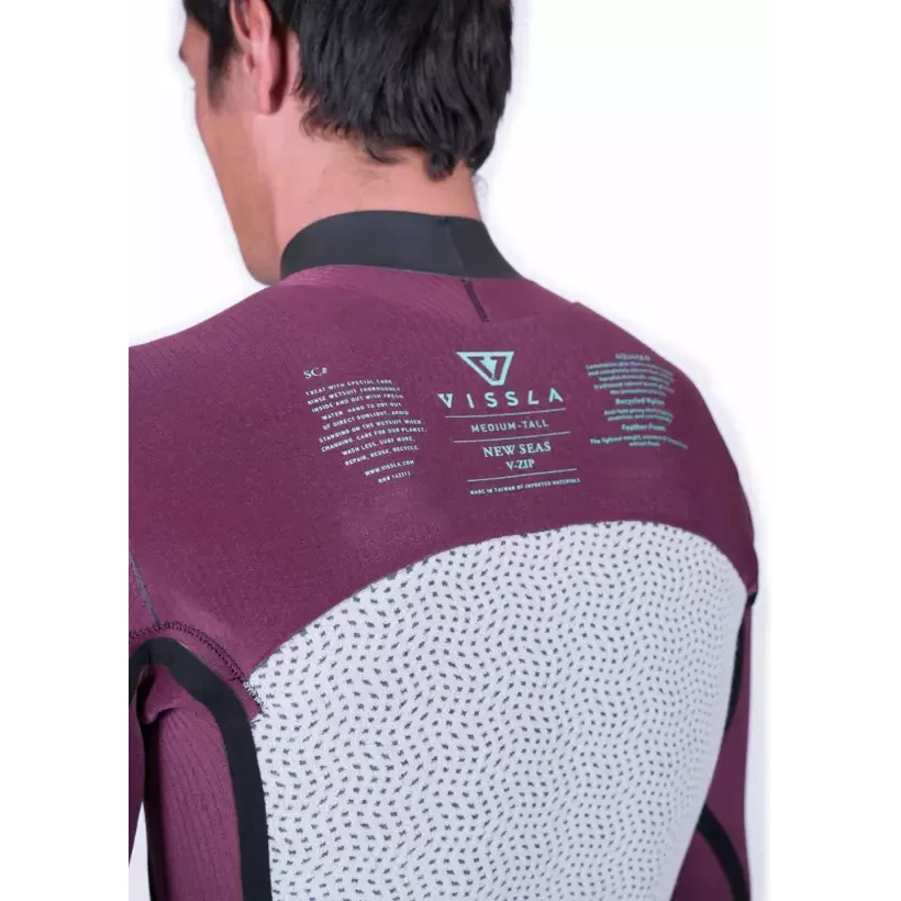 Combinaison en néoprène Vissla New Seas 4/3mm Black